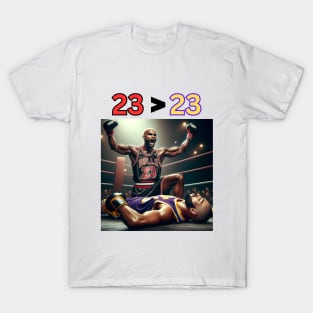 Jordan versus Lebron T-Shirt